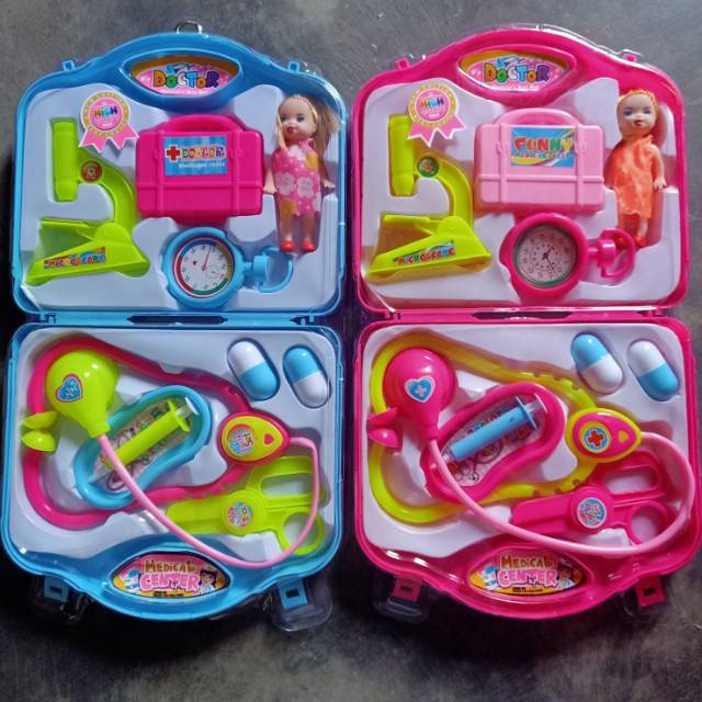 FH218 mainan dokter set / mainan doctor medical center super bagus dan