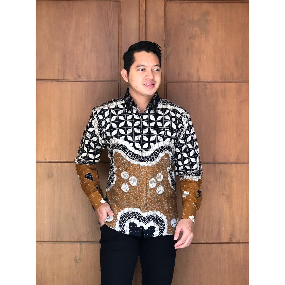 KHANSABATIK READY JUMBO COD KEMEJA PRIA LENGAN PANJANG SLIMFIT BATIK MODERN SOLO PEKALONGAN TRADISONAL BAJU SARIMBIT PASANGAN KONDANGAN LAMARAN TUNANGAN FORMAL KASUAL KEMEJA JUMBO TERMURAH