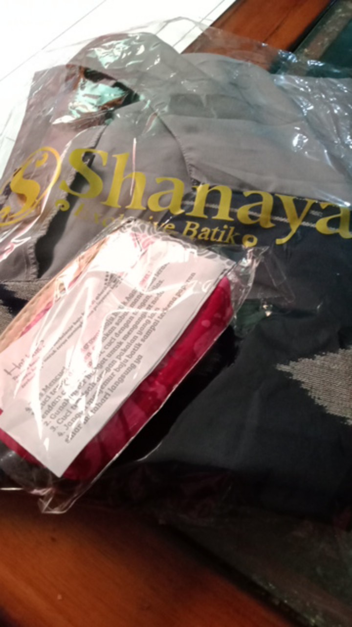 Shanaya Batik Gayatri Tunika Katun Toyobo Kombinasi Tenun Ori Troso S M L Xl Xxl