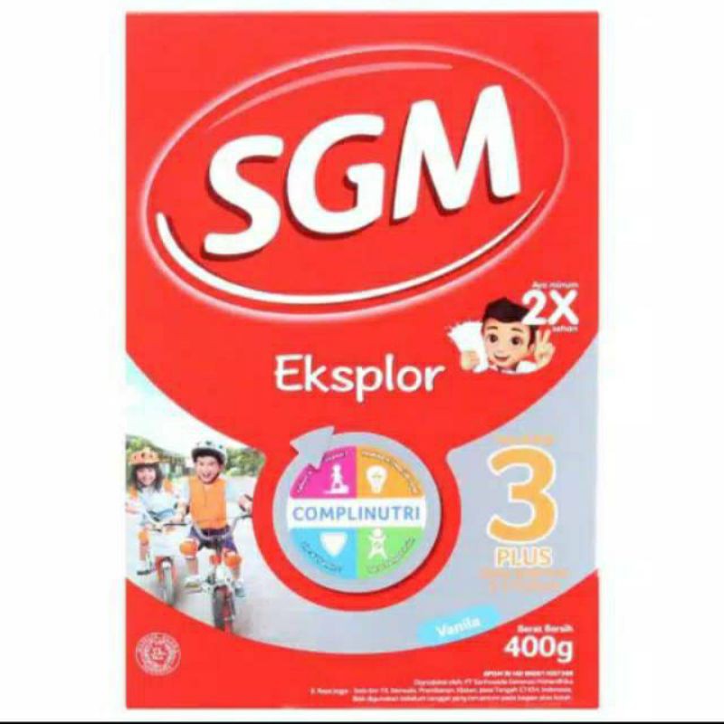 SGM 3+ VANILA 400gr