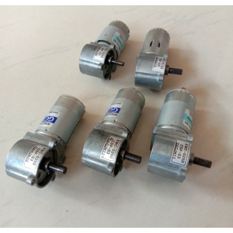 Dc Motor Metal Gearbox 12V 20Rpm GGM High Torque