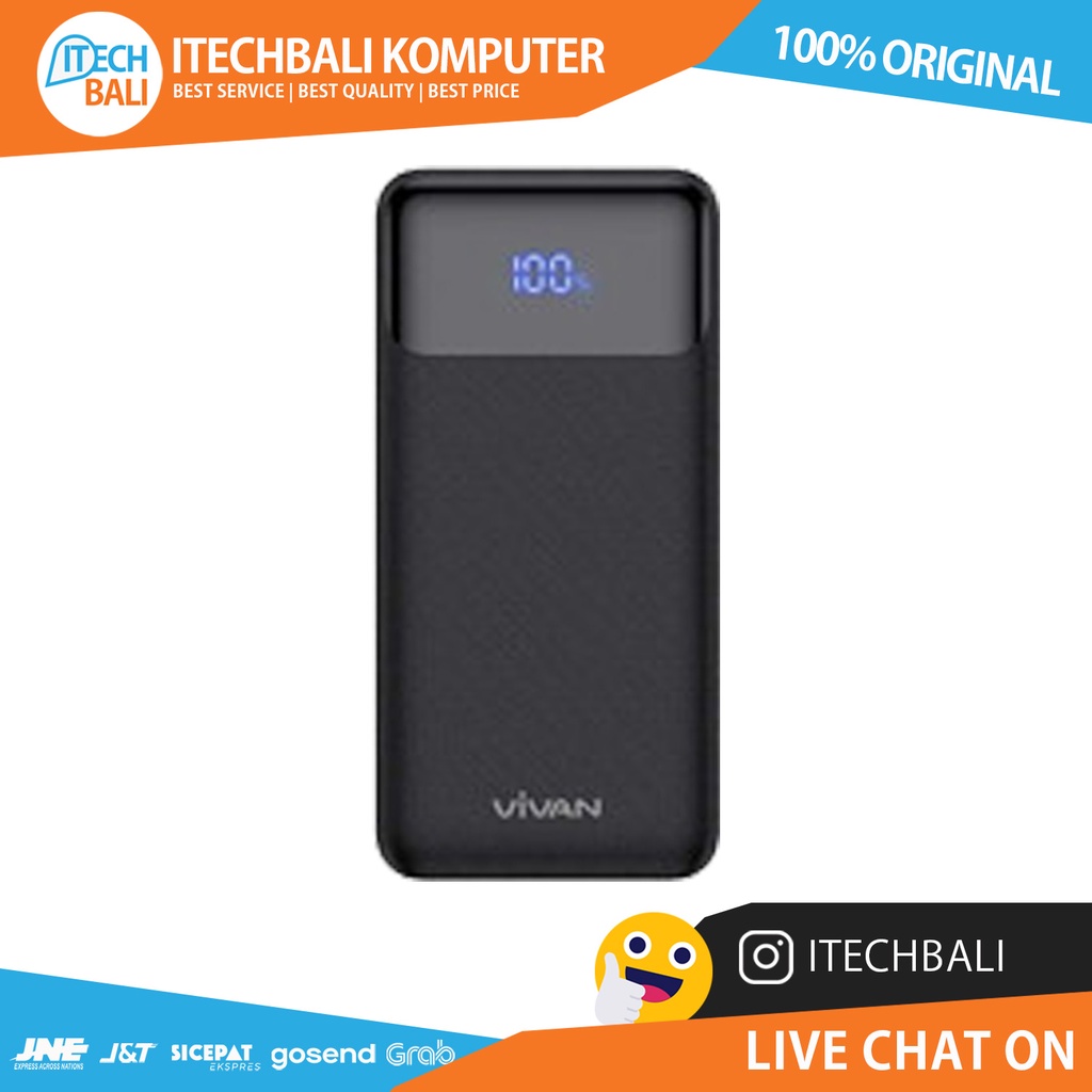 POWERBANK VIVAN VPB-X10 10000mAh 20W | ITECHBALI