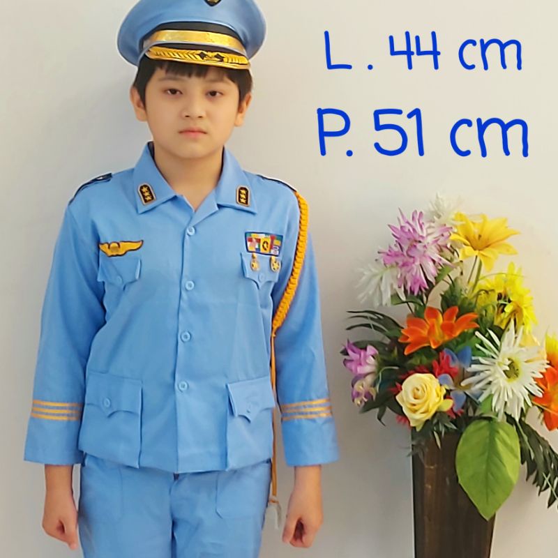 BAJU TNI anak (PRELOVED) kostum TNI