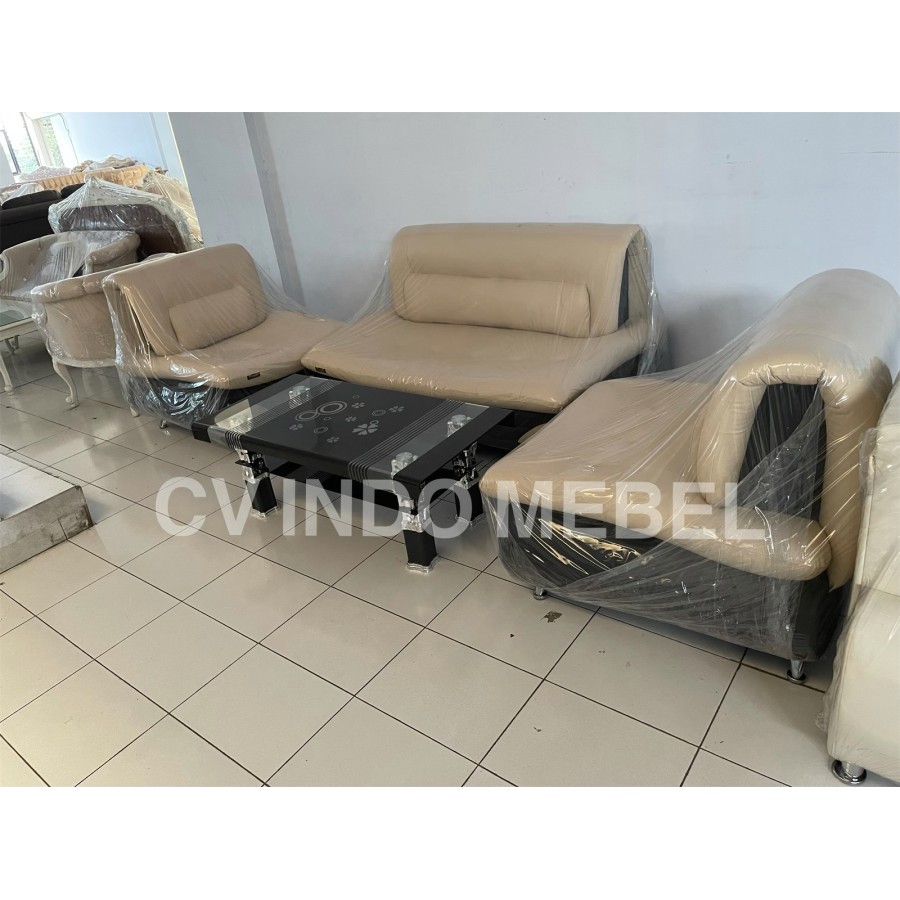 Kursi tamu minimalis sofa modern ready makassar murah procella promo