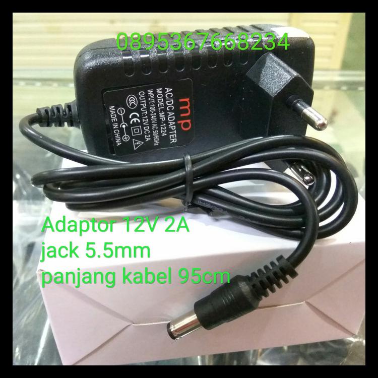 ADAPTOR CCTV 12V 2A ADAPTOR LED MURAH YOMIKO TERLARIS