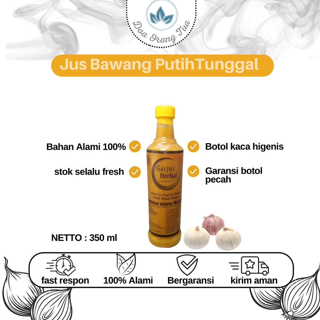 

JUS BAWANG PUTIH TUNGGAL MADU JAHE LEMON 350 ML