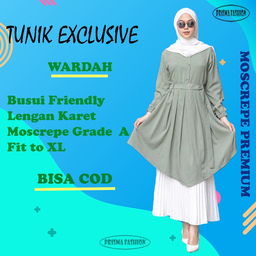 Tunik Amanda - Tunik Terbaru 2021- Tunik Kekinian-Tunik Wanita Murah- Tunik Remaja- Tunik polos