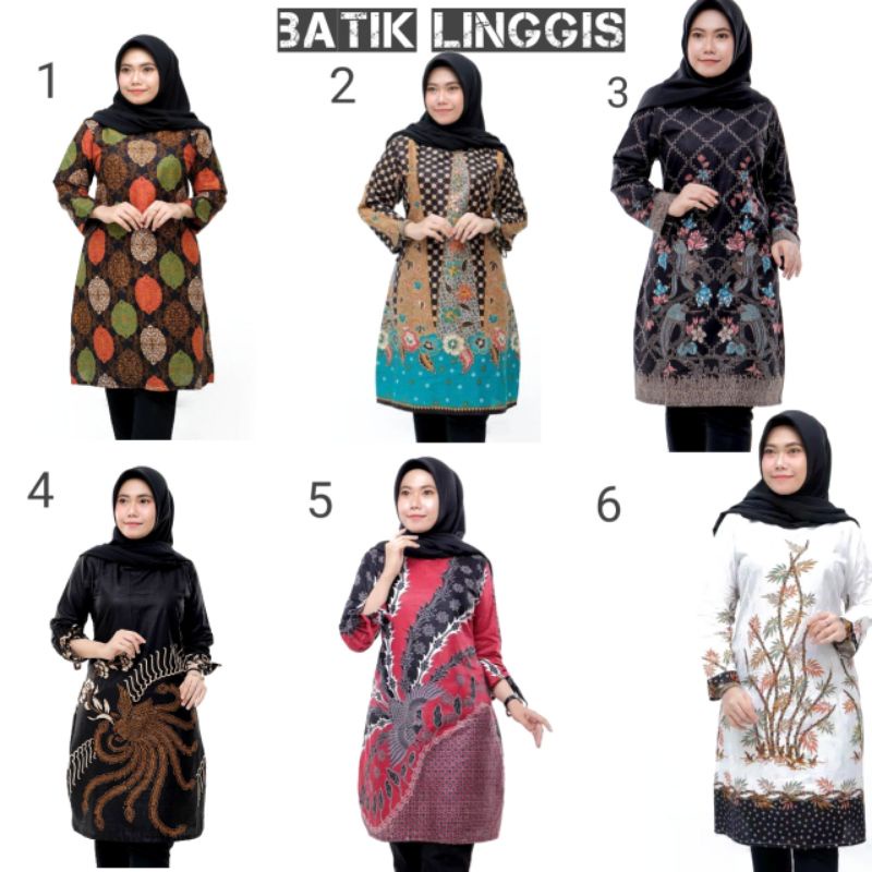 TUNIK BATIK DIAN PUTRI PEKALONGAN