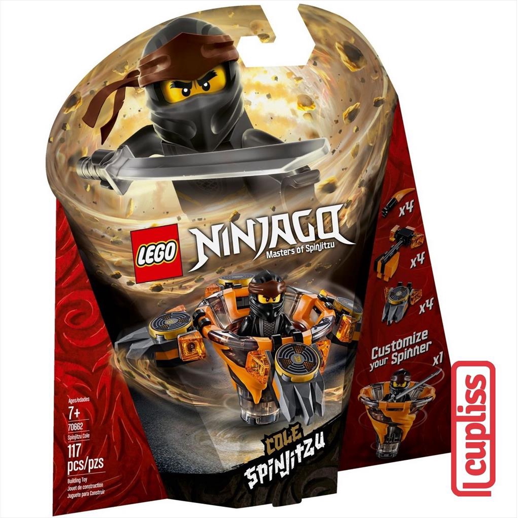 LEGO Ninjago 70662 Spinjitzu Cole