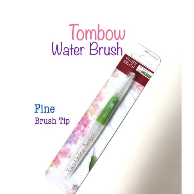 

Fine Water Brush Tip Kuas Cat Air Color 160019 Tombow Seda Atk0876Tw