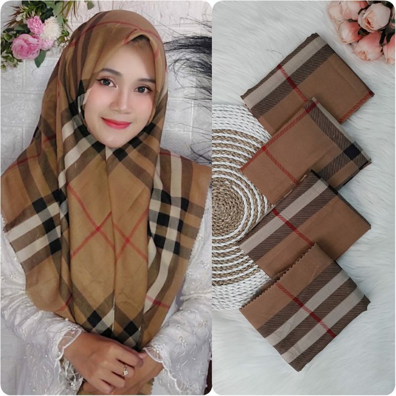 HIJAB KORAN ARAB KOREA AKSARA JAWA MURAH VIRALL-Rumus biru