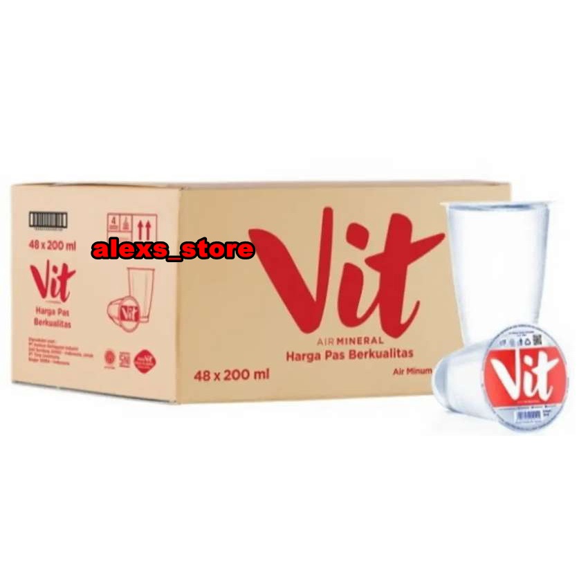 

Vit Air Mineral Gelas 200 ML