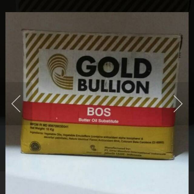 

Butter bos per kg