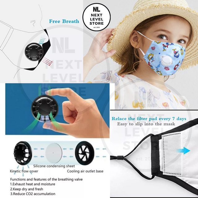 SJCARE Premium Mask Masker Kain Respirator N95 KN95 - FREE FILTER