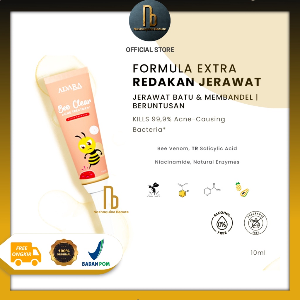 ADARA BEE CLEAR EXTRA FORMULA - OBAT JERAWAT