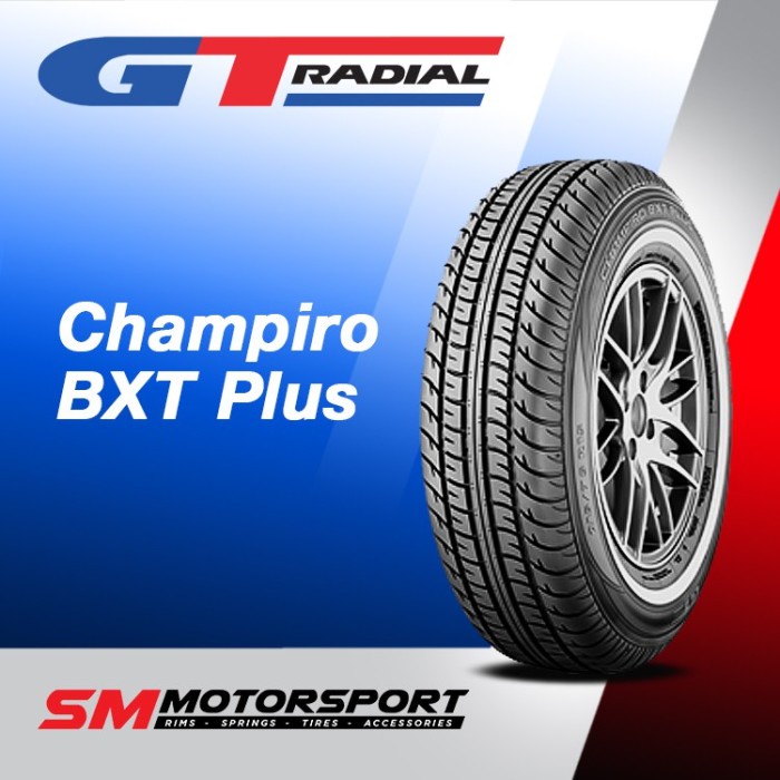 ban Mobil gt toyota avanza 185/70 r 14 champiro bxt plus -65993