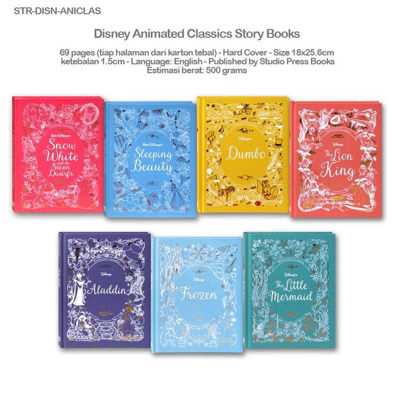 Animated Classic Walt Disney Story Book