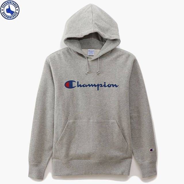 champion heritage script hoodie