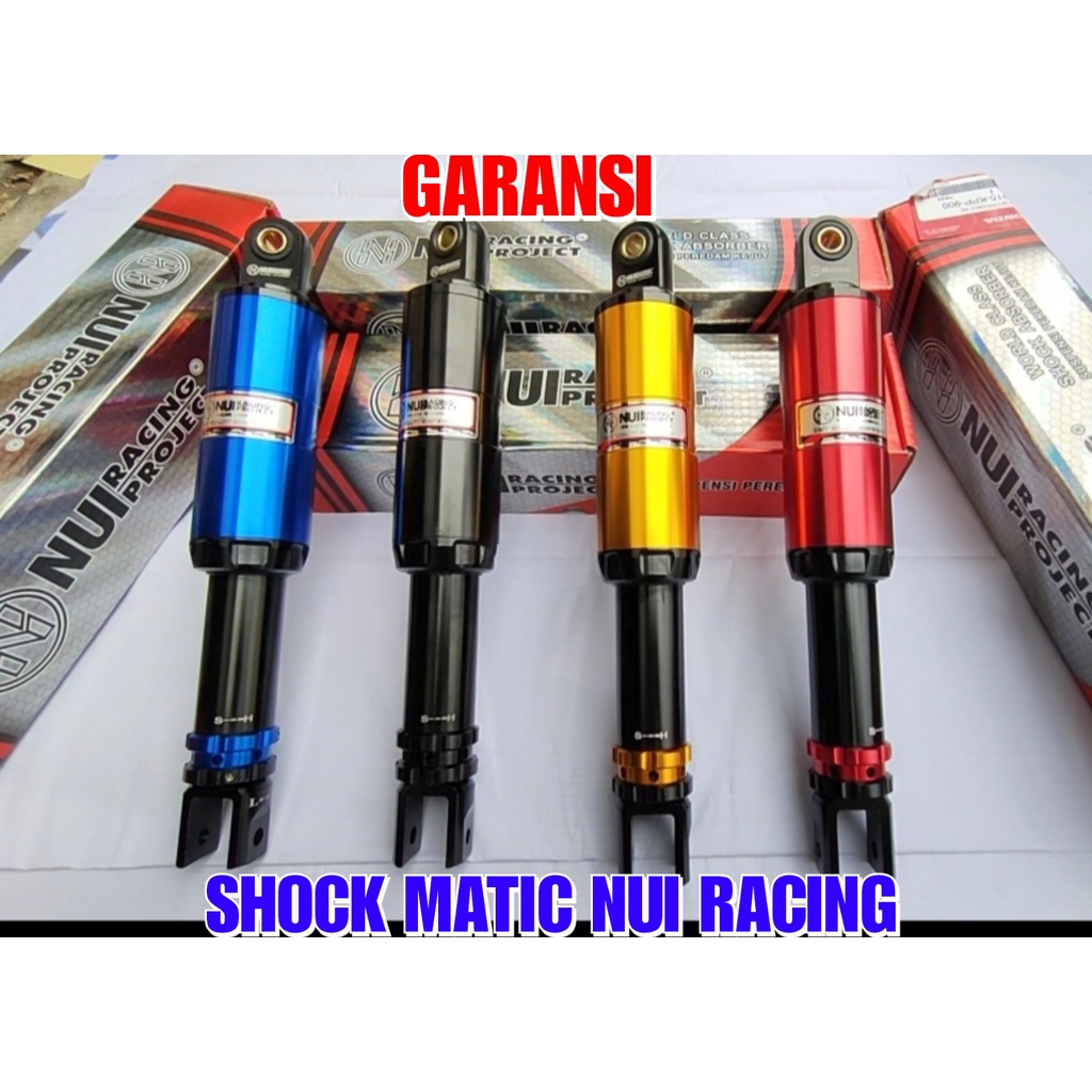 SHOK SHOCK SHOCKBREAKER MODEL UPSIDE DOWN NUI MIO BEAT VARIO XEON SCOOPY MIO J SOUL GT SPIN MIO Z M3 X-RIDE SPIN SKYWAVE NEXT VARIO 110 125 150 DLL NUI RACING - SHOCK MODEL UP SIDE DOWN MATIC NUI RACING