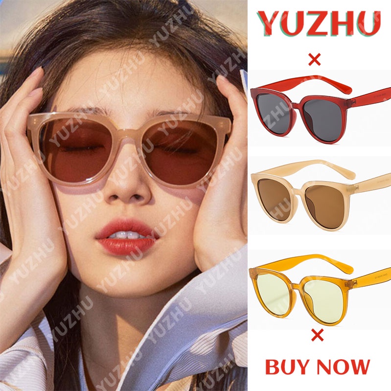 (YUZHU) COD Kacamata Fashion Korea Kacamata Wanita INS Oversized Frame