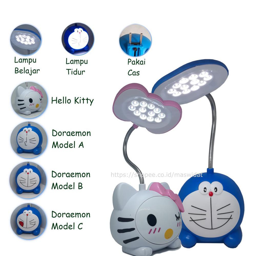 ((BISA COD)) Lampu Belajar Karakter Doraemon / Hello Kitty SPECIAL [Kode 1|Kode 2|Kode 3|Kode 4|Kode