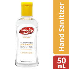 Lifebuoy Handsanitizer Skin Immunity Boosting Lemon Fresh - 50 ml