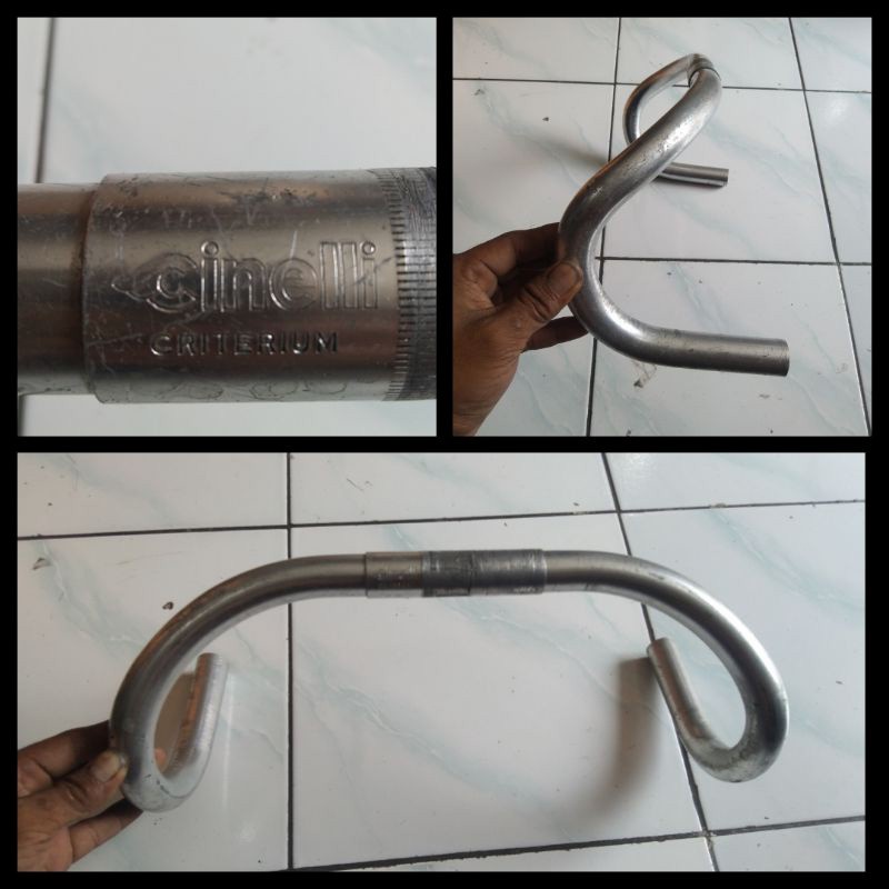 Dropbar Trackbar Stir Sepeda Balap Roadbike Cinelli Original