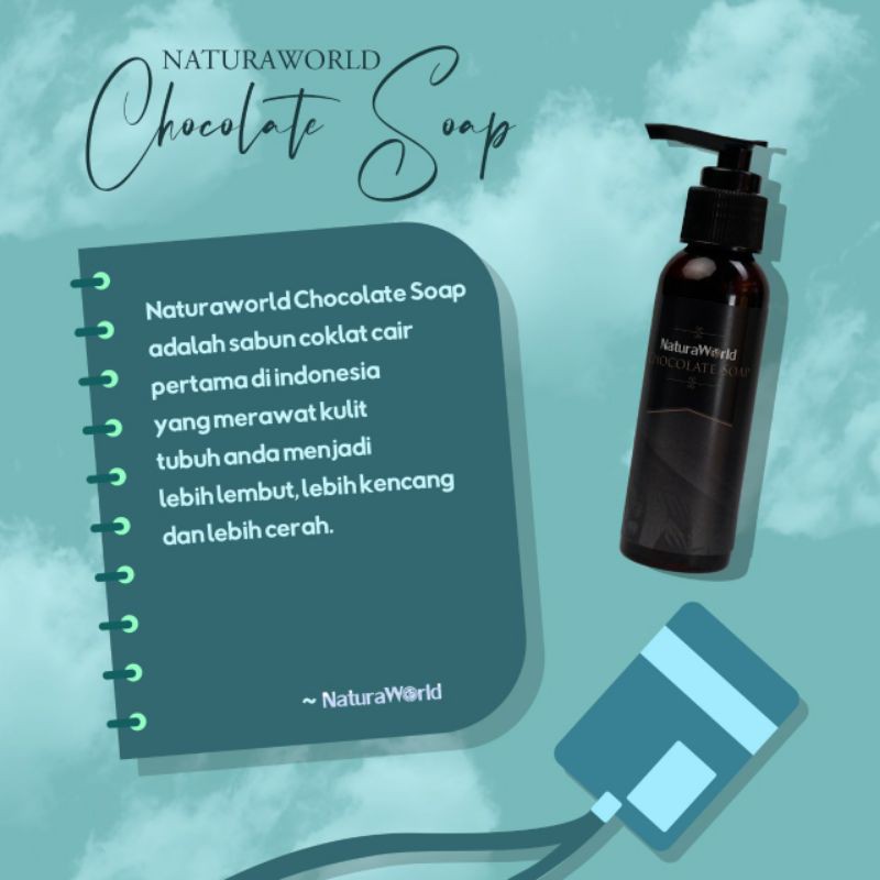 

Natura world chocolate soap