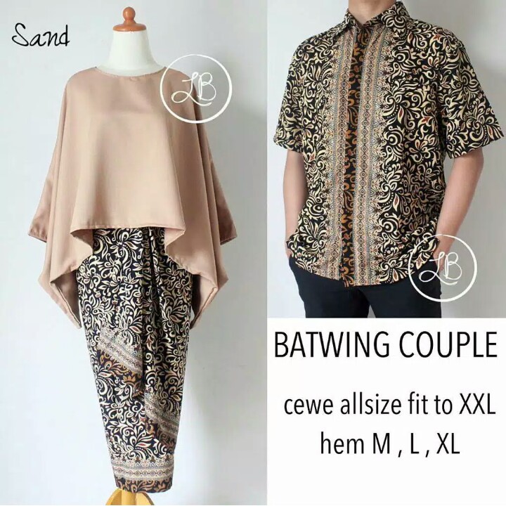 CAUPLE KEBAYA BATWING/kebaya batwing/coplekebaya/kebaya murah/baju seragam/kebaya kndangan