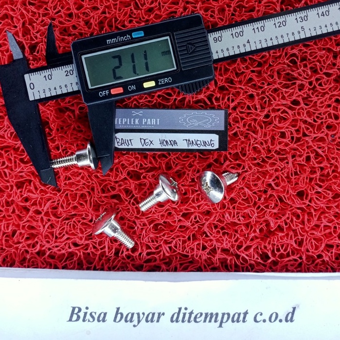 Baut Jp 6x20/Baut Dek Satria Fu Smash Shogun 125/Baut Cover Body Satria Fu/Baut Sayap Smash Satria F