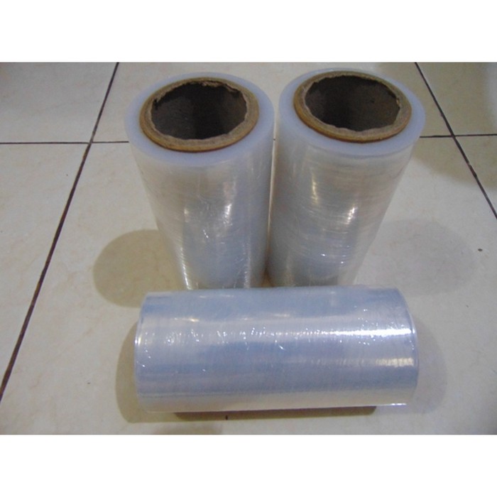 Stretch Film Plastik Wrapping 17mic 15cm X 150m