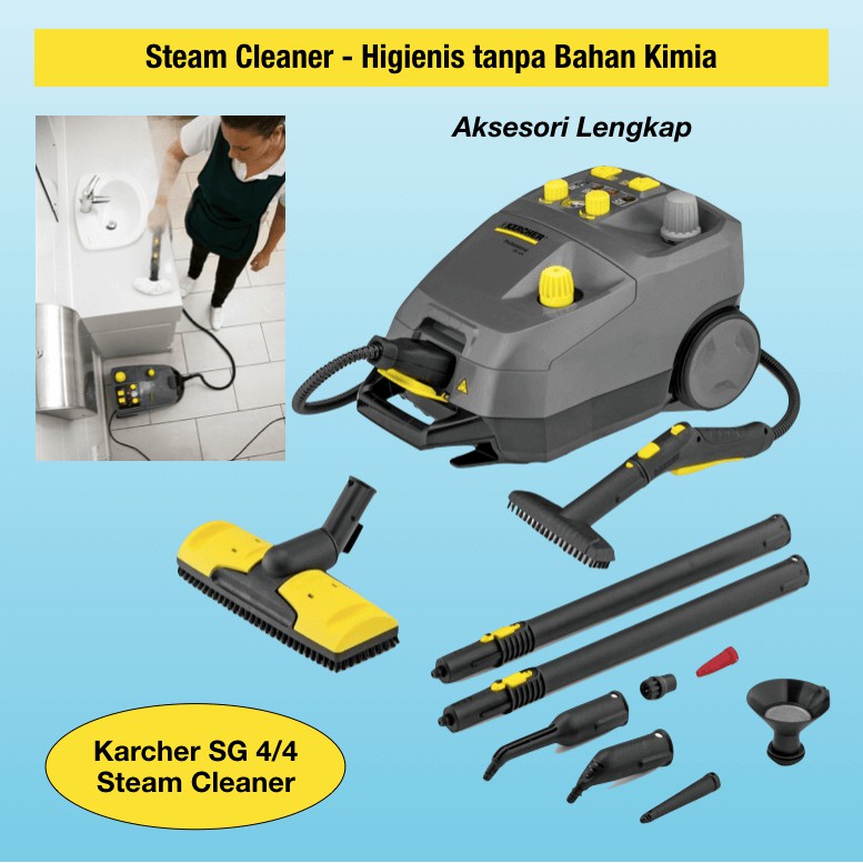 Steam Cleaner Karcher SG 4/4 ( Mesin Pembersih dengan Uap )