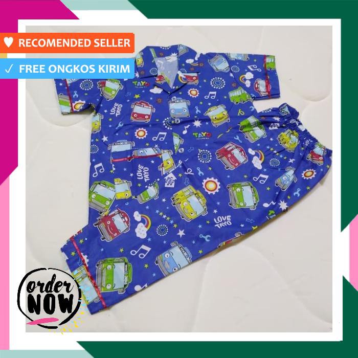 PIYAMA BAJU TIDUR ANAK TAYO