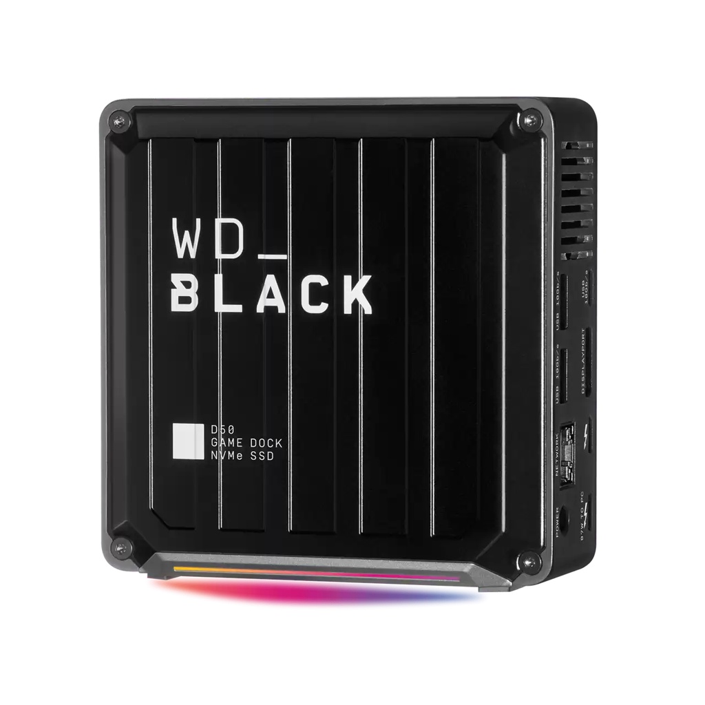 SSD External WD BLACK D50 2TB Game Dock NVMe - WD Black 2TB D50 SSD