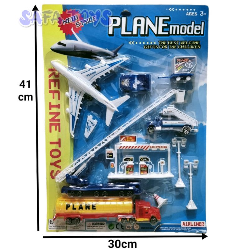 MAINAN SET PESAWAT BANDARA /PLANE MODEL