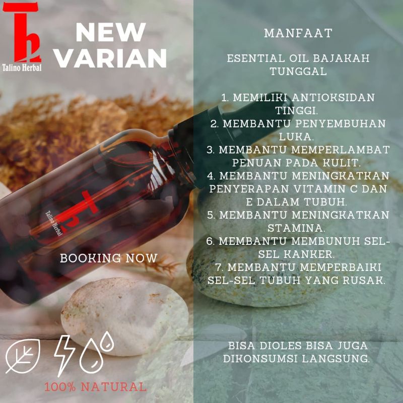 

EssentialsOilBajakahTalinoHerbal
