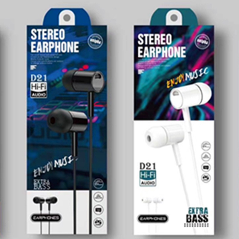 Headset / earphone Stereo Bass L29/D21 in ear music Sport