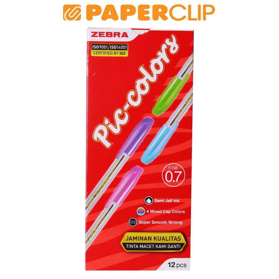 

BALLPOINT ZEBRA PICCOLORS 07 ISI 12
