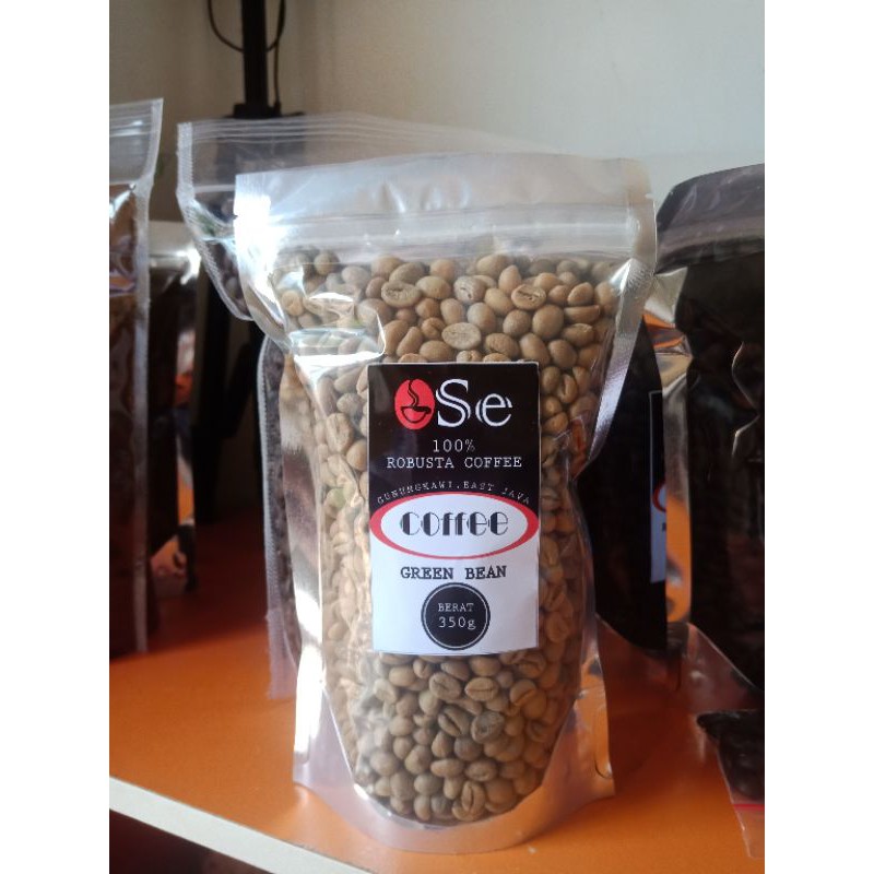 

Biji kopi robusta (green bean)