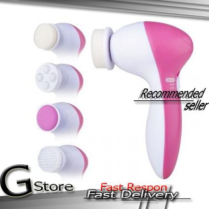 

MultifunctionElectricFaceFacialCleansingBrush5in1/PermbersihMukaElektrik