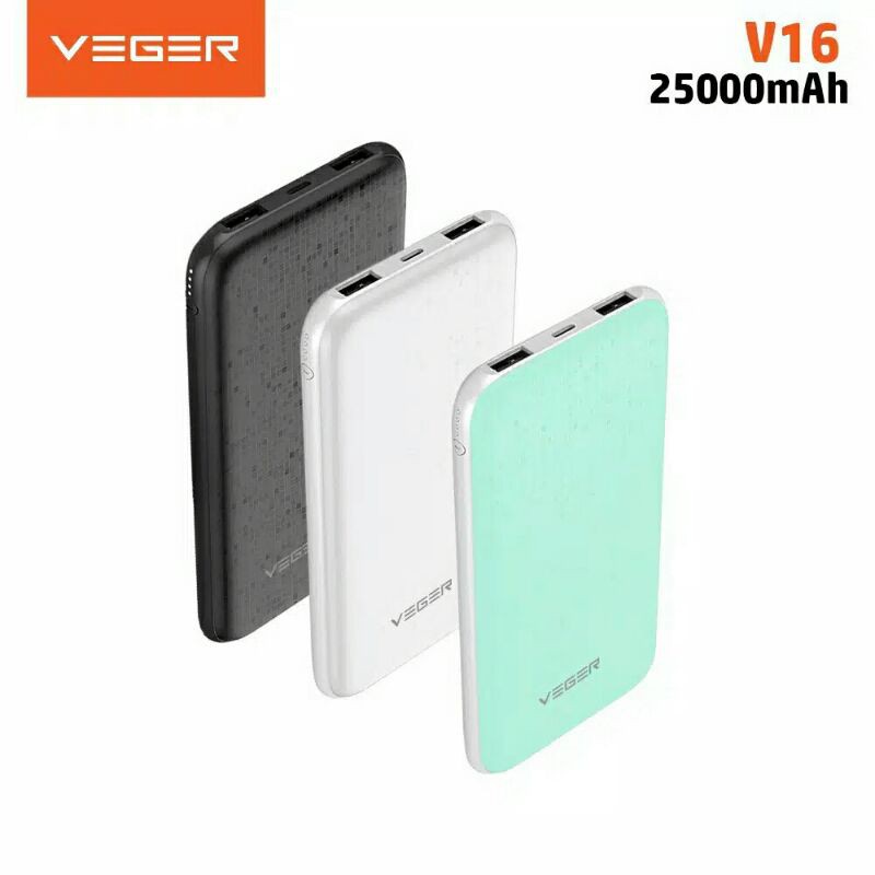 Powerbank Veger 25000 mAh