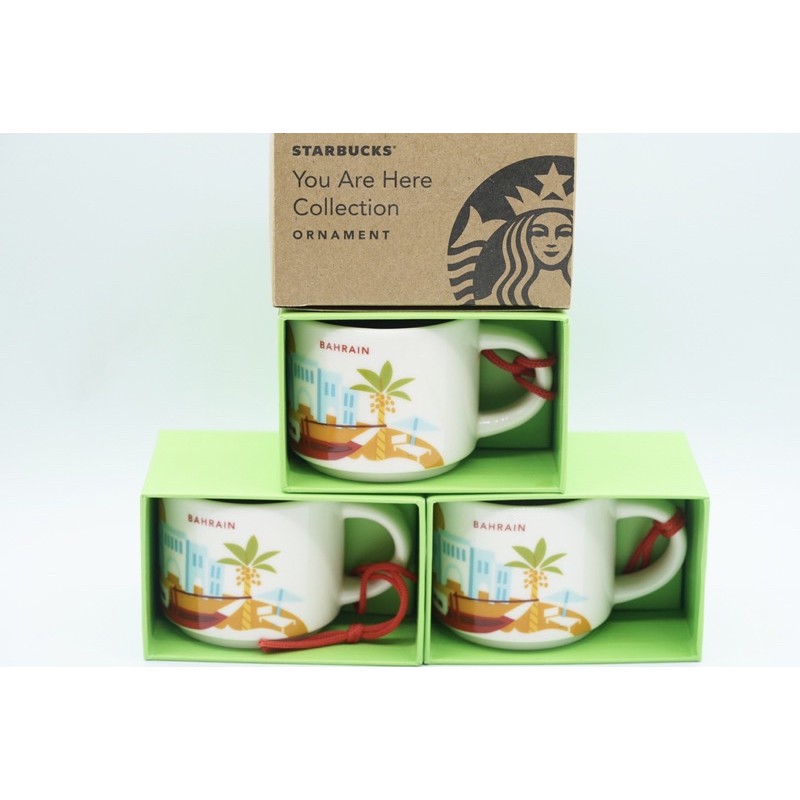 Jual Starbucks Bahrain YAH You Are Here Ornament Collection Mug Mugs