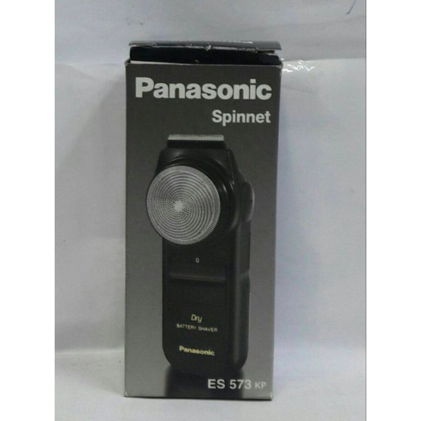 PANASONIC SPINNET BATTERY SHAVER ES 573 KP DOUBLE BLADE ALAT CUKUR