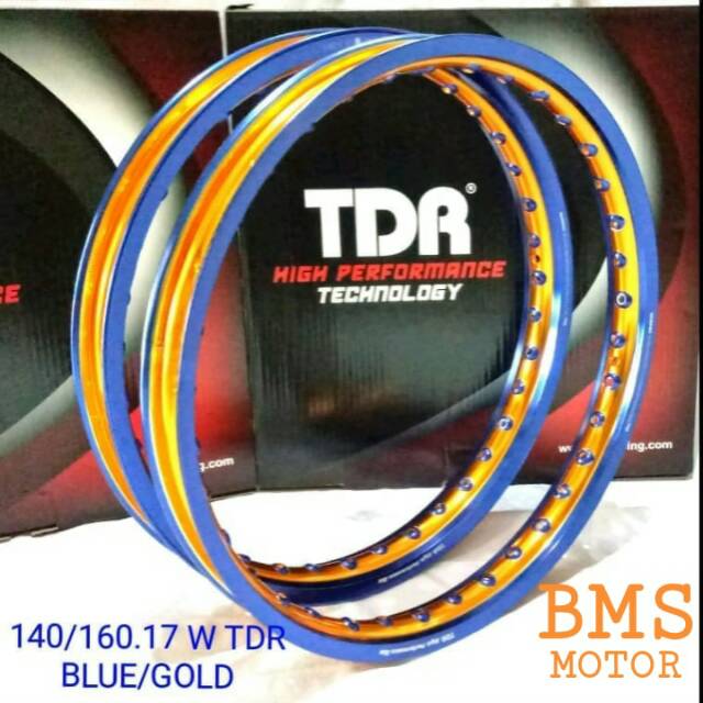 Velg TDR 2 Tone set ring 17 uk 140/160