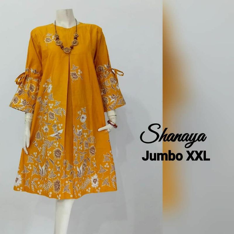 TUNIK BATIK SHANAYA / DRESS BATIK CANTIK TERLARIS