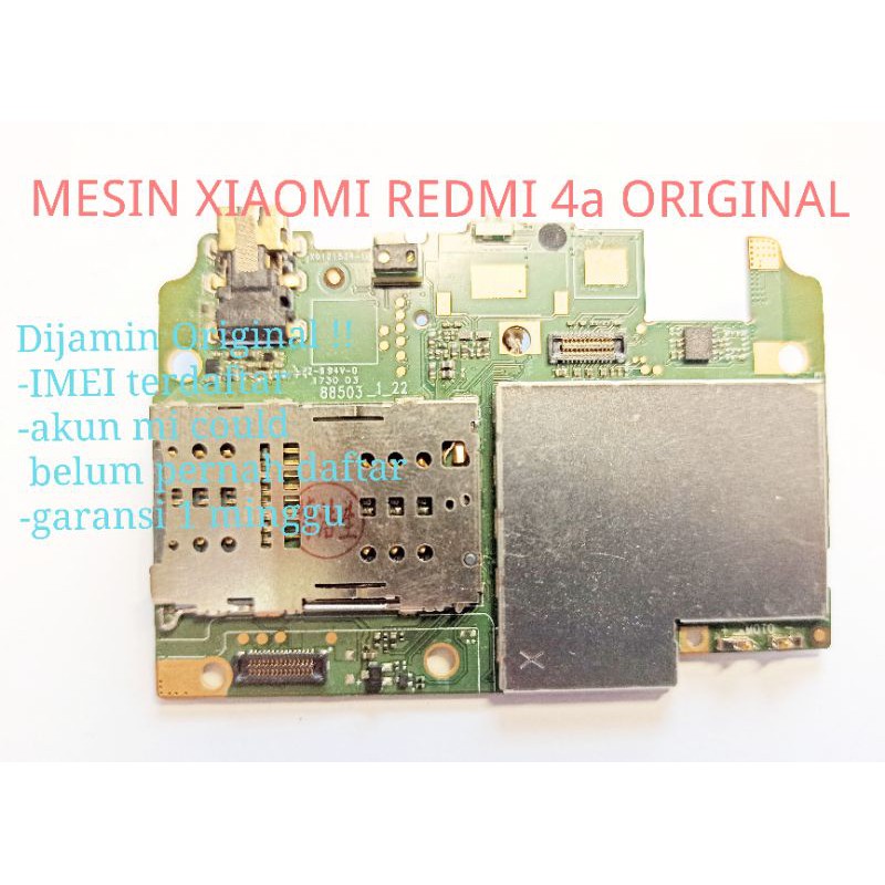 MESIN XIAOMI REDMI 4a ORIGINAL