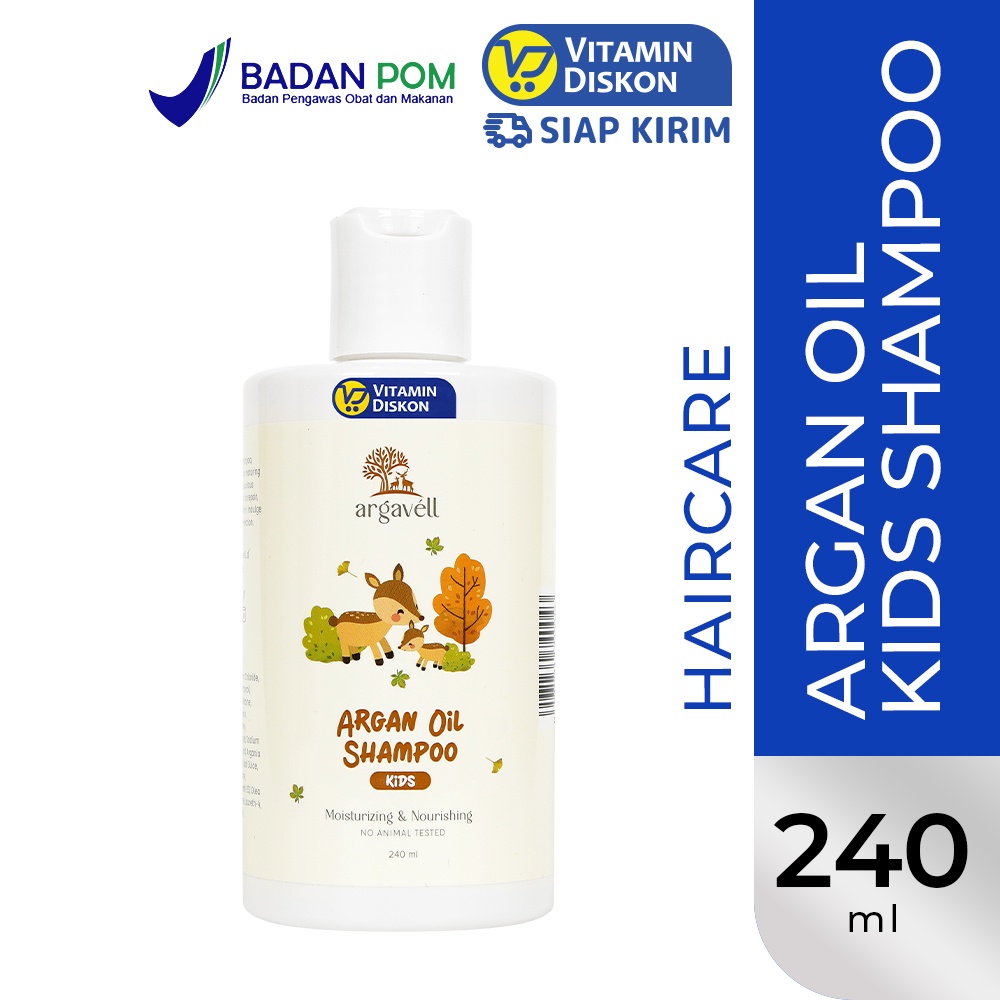 Jual ARGAVELL KIDS ARGAN SHAMPOO 240ML Shopee Indonesia