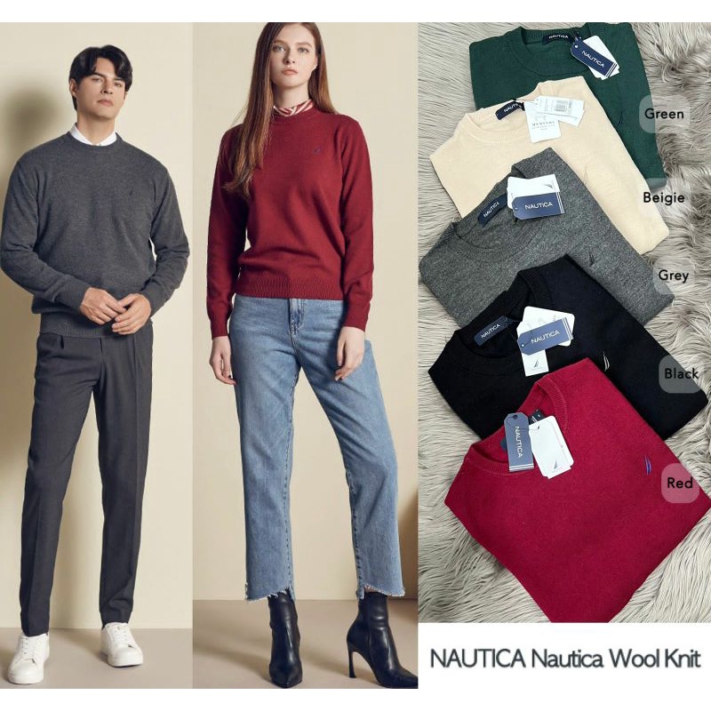 Nautic** wool knit