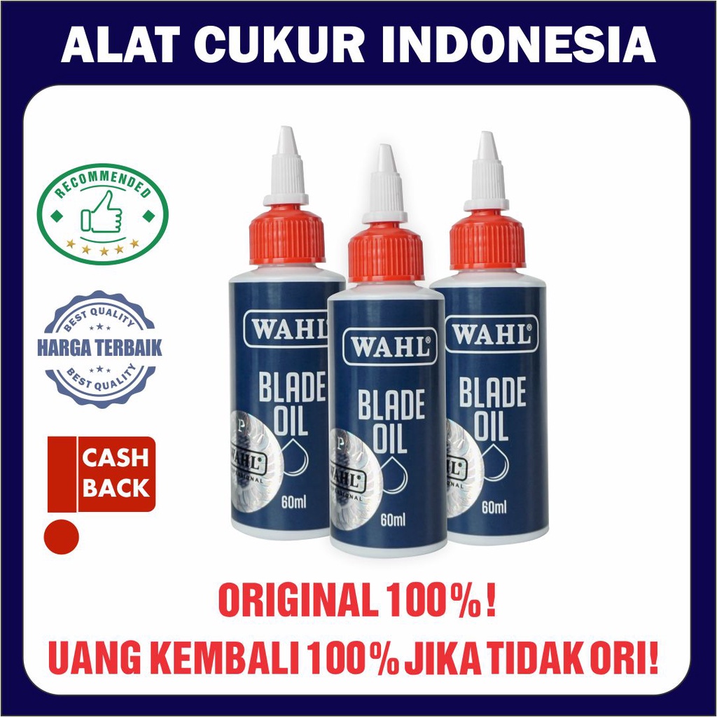 WAHL OIL ORI USA / MINYAK CLIPPER WAHL ORIGINAL USA / WAHL OIL ASLI