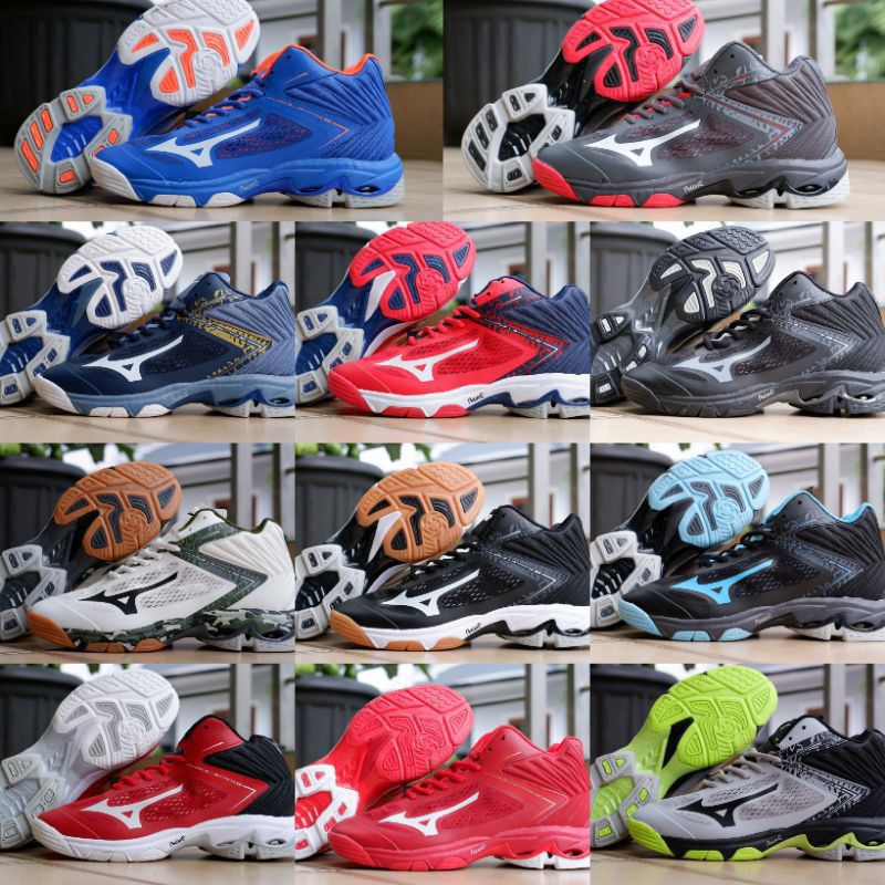 SEPATU VOLI VOLLEY MIZUNO WAVE LIGHTNING Z5 MID WLZ5 PREMIUM IMPORT MADE IN VIETNAM